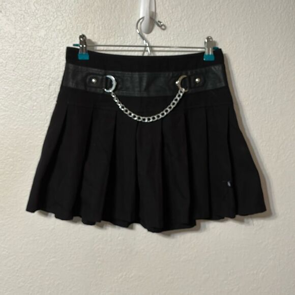 Royal Bones by Daang Goodman Pleated Mini Skirt Small - Picture 1 of 5